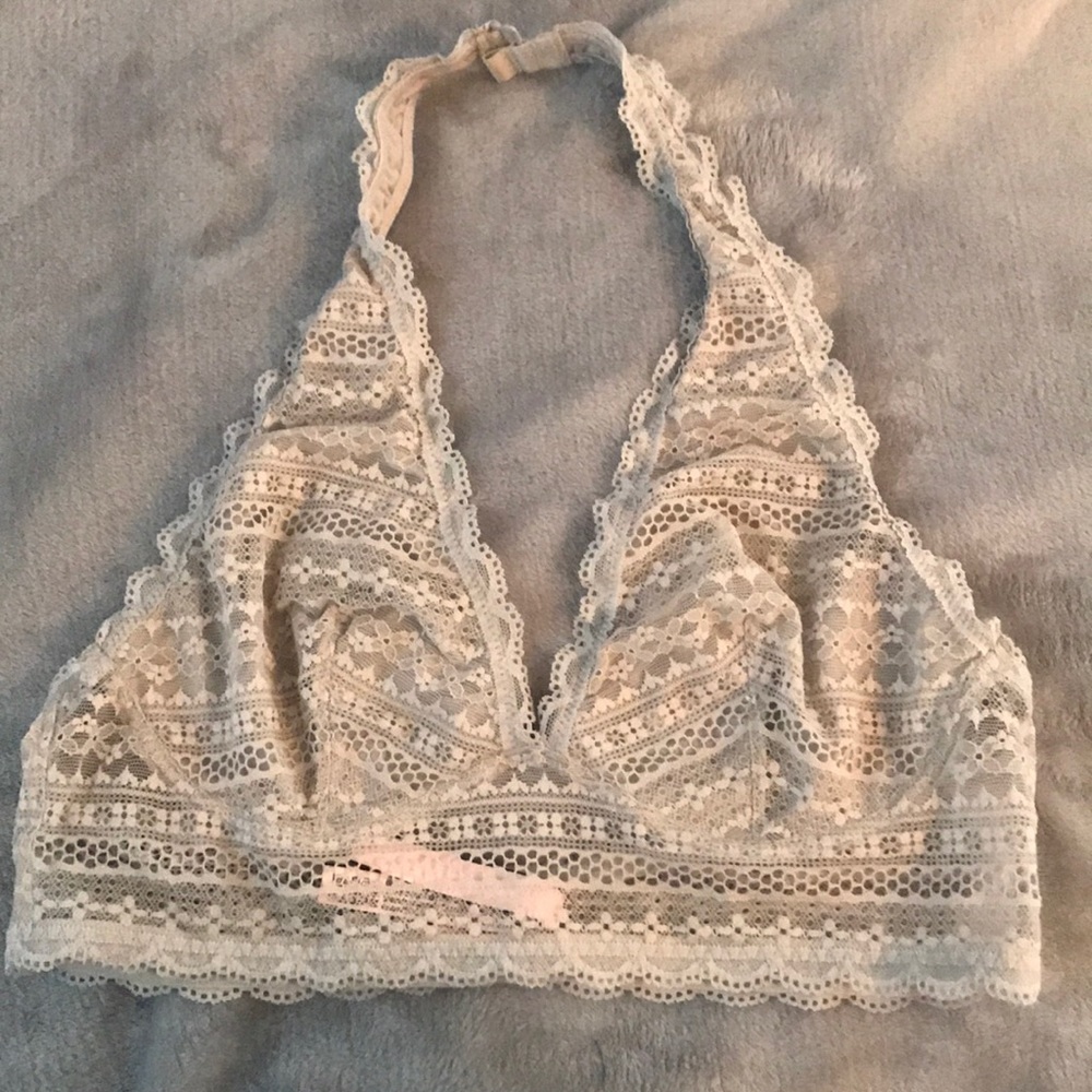 Victoria’s Secret Light Gray Halter Bralette